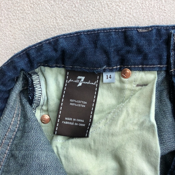 7 For All Mankind Girls' Jeans - Picture 8 of 8